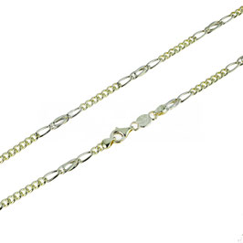 Collana Catena Uomo In Oro Bicolore 18 Kt  Referenza: C1724BG