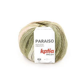 Katia Paraiso - 103 Blu acqua-Kaki-Giallo limone-Rosato