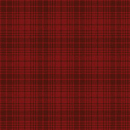 A Very Wooly Winter - plaid rosso