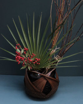 Panier d'ikébana