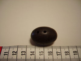 Holzknopf Eiform 30mm 2 Loch Art.2210