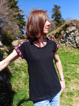 Le Tshirt jersey flammé méli mélo