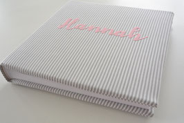 Fotoalbum mit Stoffeinband, personalisiert, Nr.25