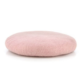 Sitzkissen | Wollkissen °Woolly° – Wollfilz | Bubblegum