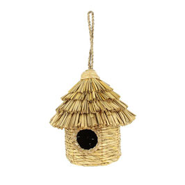 Vogelhäuschen °Hut° aus Naturmaterialien