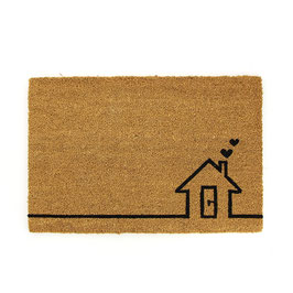 Fußmatte / Fußabtreter °Sweet Home° - Kokosfaser