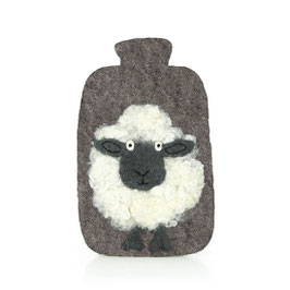 NEU: Wärmflasche + Hülle °Shawn° - Wollfilz