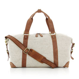 Weekender °Safari° - Canvas & Öko-Leder