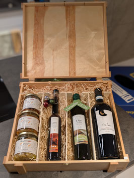 Grosse edle Geschenkkiste aus Holz