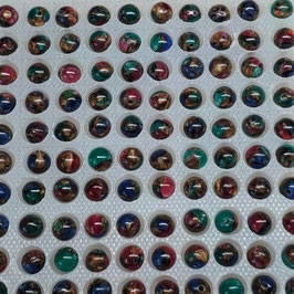 Achat Multicolor | ca. 6,4MM