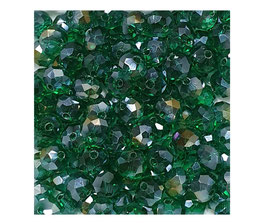 Böhmische Glasschliff Perlen  | ca. 7,5MM