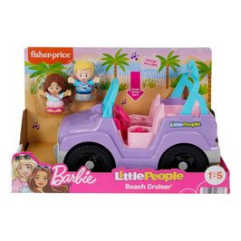 Little People Barbie Coche de Playa Fisher Price