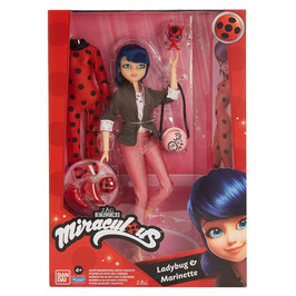 Miraculous Ladybug Muñeca con 2 Outfits