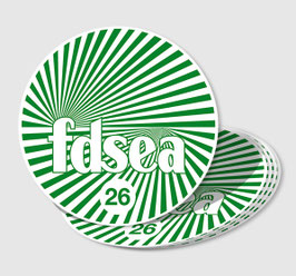Lot de 5 Stickers Logo FDSEA 26