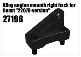 Alloy engine mounth for Beast "22070v