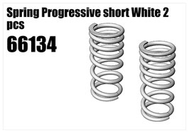 Spring Progressive short White 2pcs