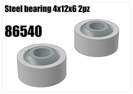 Steel bearing 4x12x6 2pz