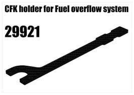 CFK holder for Fuel overflow system