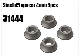 Steel d5 spacer 4mm 4pcs