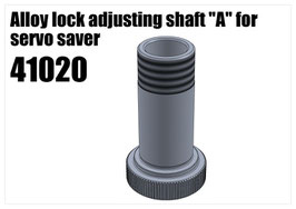 Alloy lock adjusting shaft "A" for servo saver