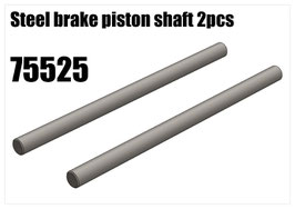 Steel brake piston shaft 2pcs