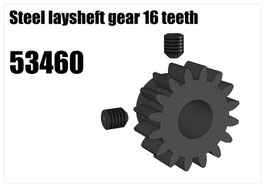 Steel laysheft gear 16 teeth