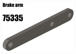 Brake steel arm