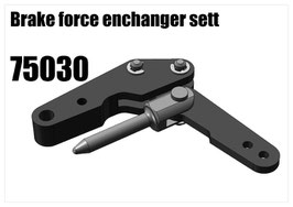 Brake force enchanger set