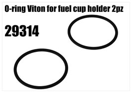 O-ring Viton for fuel cup holder 2pcs