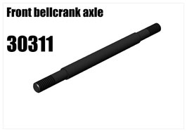 Alloy front bellcrank axle