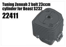 Tuning Zenoah 2 bolt 23ccm cylinder