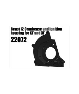 Beast I2 CFK crankcase and ignition housing for XT and XF