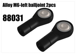 Alloy M6-left balljoint 2pcs