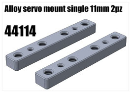 Alloy servo mount single 11mm 2pcs