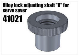 Alloy lock adjusting shaft "B" for servo saver