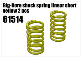 Shock's spring linear short yelow 2pcs