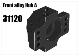 Alloy front wheel hub "A"