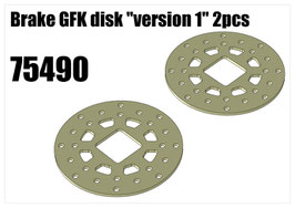 Brake GFK disk "version 1" 2pcs