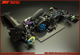 XF 2018 Formula One Chassis kit With Zenoah and Beast S2 engine fixing kit (27080, 27085, 27686 and 27090, 27095)