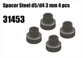 Steel d5/d4 spacer 3mm 4pcs