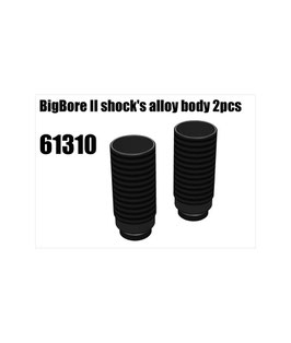 BigBore II shock's alloy body 2pcs