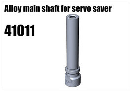 Alloy main shaft for servo saver