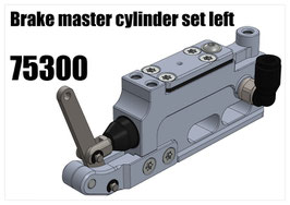 Brake master cylinder set left