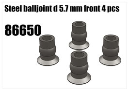 Steel balljoint d5.7mm 4pcs