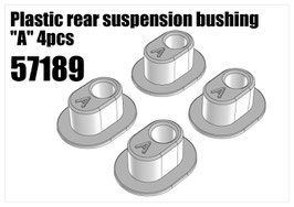 Plastic rear suspension bushing "A" 4pcs