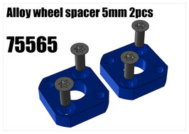 Alloy wheel spacer 5mm 2pcs