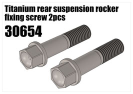 Titanium rear suspension fixing screw 2pcs