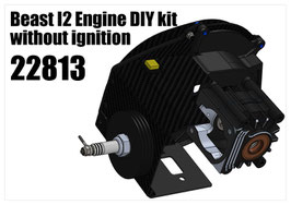 Engine Combo for XT Touring Car Chassis kit Beast I2 DIY kit without ignition (internal ignition version)