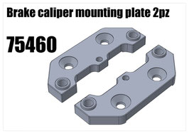 Brake caliper mounting plate 2pz