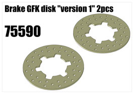 Brake GFK disk "version 1" 2pcs